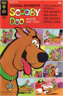 Scooby Doo #4 (1970). Click for values.