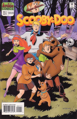 Scooby Doo Comics #1 (DC Comics, 1997). Click for values