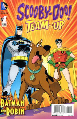 Scooby Doo Team-Up #1 (DC Comics, 2014) Batman and Robin appearance. Click for values