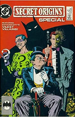 Secret Origins Special #1: Penguin, Two-Face and Riddler cover. Click for values