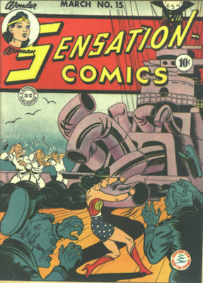 Sensation Comics #15. Click for current values.