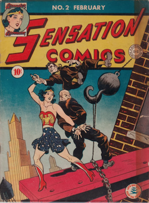 Sensation Comics #2. Click for current values.
