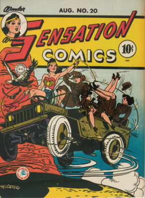 Sensation Comics #20. Click for current values.