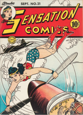 Sensation Comics #21. Click for current values.