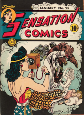 Sensation Comics #25. Click for current values.