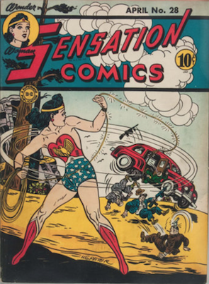 Sensation Comics #28. Click for current values.