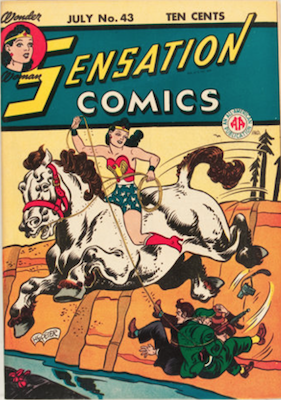 Sensation Comics #43. Click for current values.