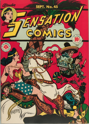 Sensation Comics #45. Click for current values.