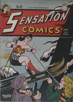 Sensation Comics #49. Click for current values.