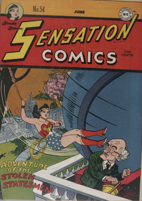 Sensation Comics #54. Click for current values.