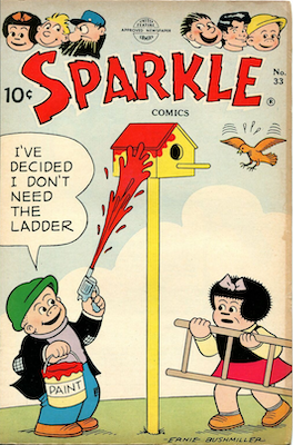 Sparkle Comics #33: Early Peanuts Comic Book. Click for values