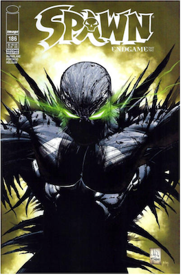 Spawn #186 (2nd printing). Click for values.