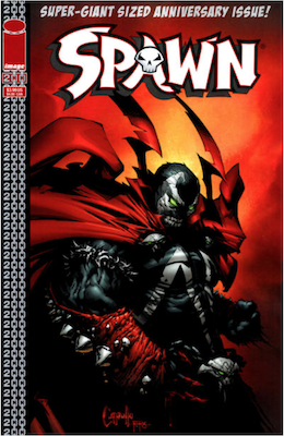 Spawn #200 (Capullo). Click for values.