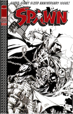 Spawn #200 (Finch B&W). Click for values.