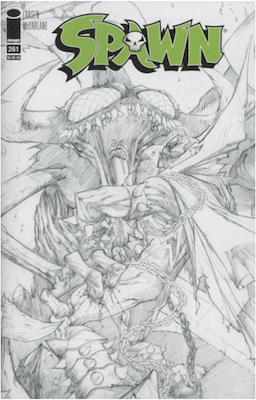 Spawn #261 (Cover B). Click for values.