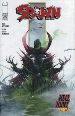 Spawn #303 (Cover A). Click for values.