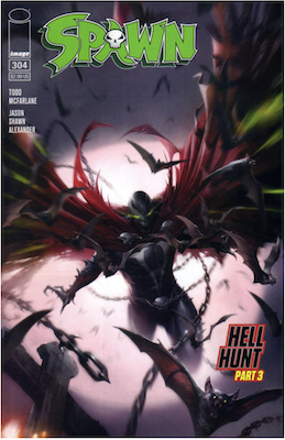 Spawn #304 (Cover A). Click for values.