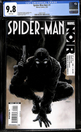 100 Hot Comics: Spider-Man Noir 1. Click to buy a copy from Goldin