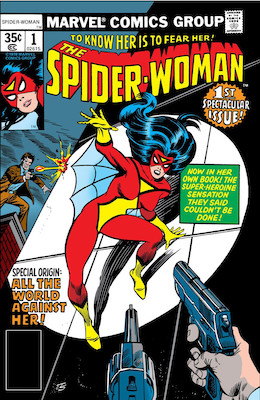 Spider-Woman #1: First in standalone series. Click for values.