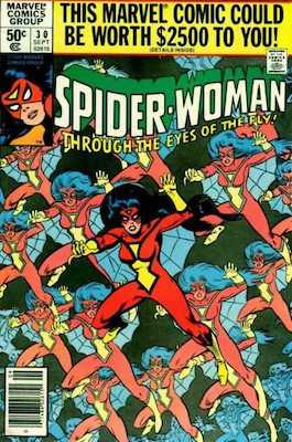 Spider-Woman #30. Click for values.