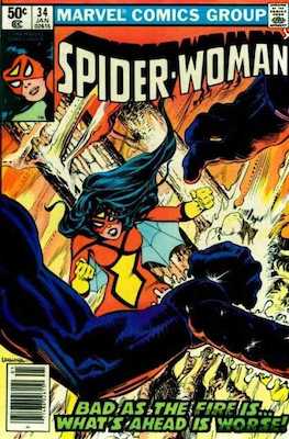 Spider-Woman #34. Click for values.