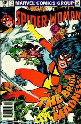 Spider-Woman #35. Click for values.