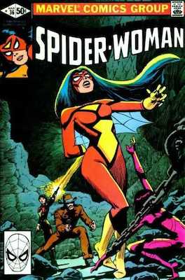 Spider-Woman #36. Click for values.