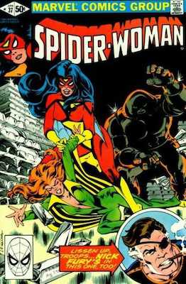 Spider-Woman #37. Click for values.