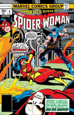 Spider-Woman #4. Click for values.