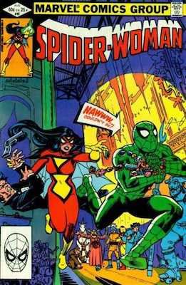 Spider-Woman #45. Click for values.