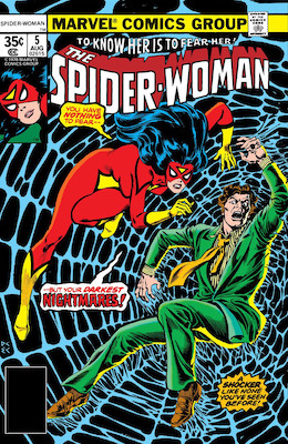Spider-Woman #5. Click for values.