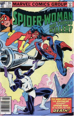 Spider-Woman #29. Click for values.