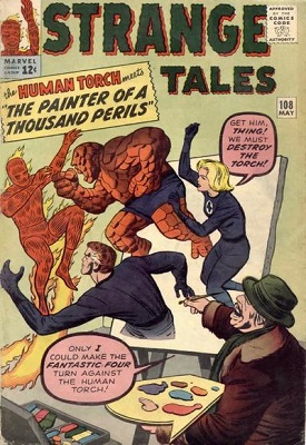 Strange Tales 108. Click for values