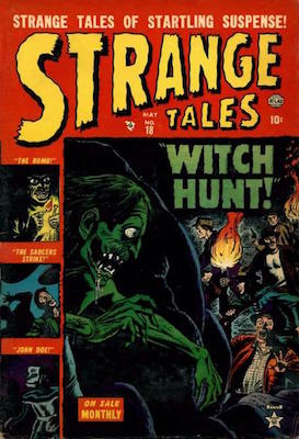 Strange Tales #18. Click for values