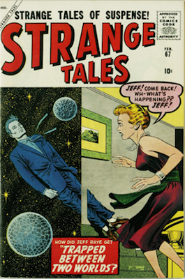 Strange Tales 67: Quicksilver prototype issue. Click for value