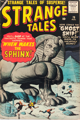 Strange Tales 70: Giant-Man prototype. Click for value