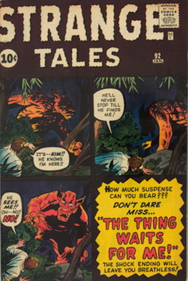 Strange Tales 92: Ancient One and another Ant-Man prototype. Click for value