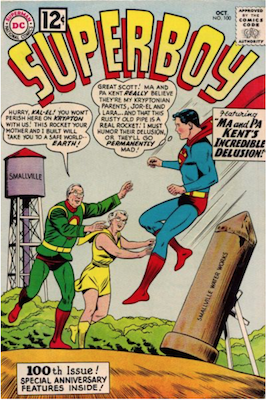 Superboy #100. Click for current values.