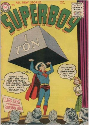 Superboy #44. Click for current values.