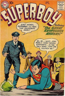 Superboy #58. Click for current values.