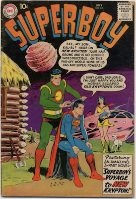 Superboy #74. Click for current values.