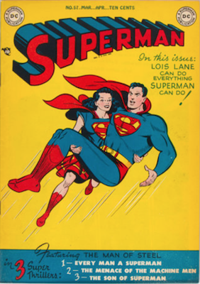 Superman #57. Click for current values.