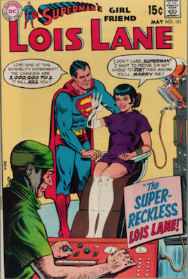 Superman's Girlfriend Lois Lane #101. Click for current values.