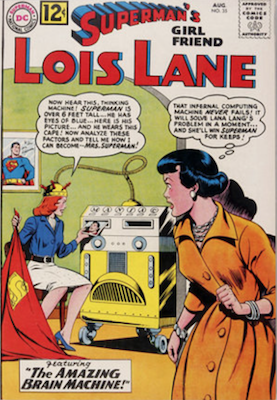 Superman's Girlfriend Lois Lane #35. Click for current values.