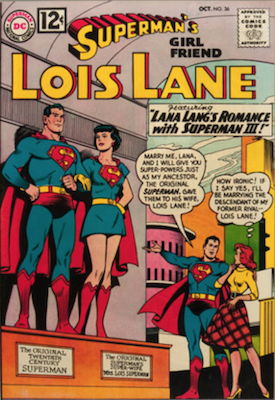 Superman's Girlfriend Lois Lane #36. Click for current values.