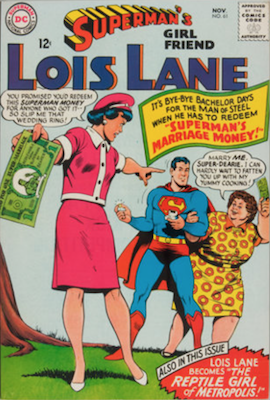 Superman's Girlfriend Lois Lane #61. Click for current values.