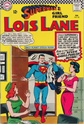 Superman's Girlfriend Lois Lane #63. Click for current values.