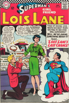 Superman's Girlfriend Lois Lane #69. Click for current values.