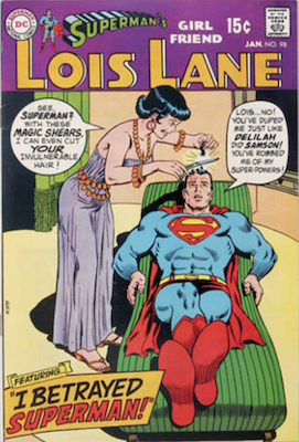 Superman's Girlfriend Lois Lane #98. Click for current values.