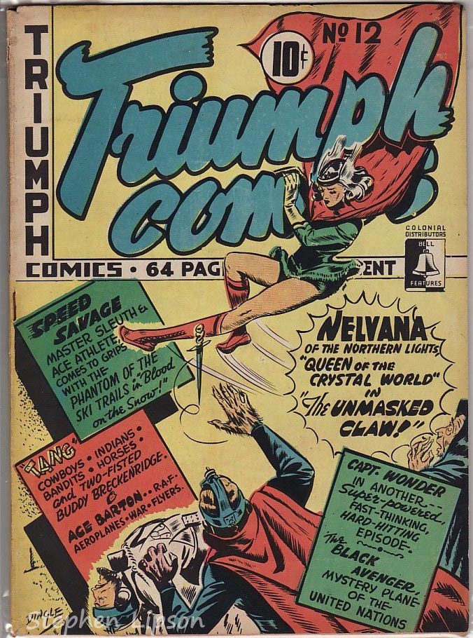 Bell Features Triumph Comics #12